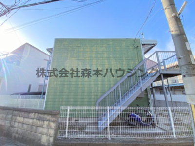 【外観】 | 　グリーンハイツさんわA棟 | 物件の外観です