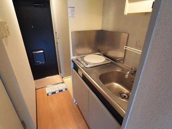 モビーレ等々力のキッチン|1口IHコンロ