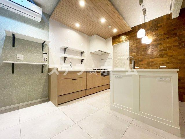 加島1戸建のキッチン|キッチンでお料理をお楽しみください