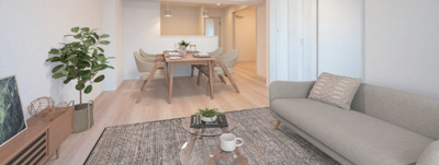 【居間・リビング】 | 日商岩井亀戸マンション