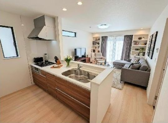 仲介手数料無料　ハートフルタウン狭山市水野４４期・新築全１棟のキッチン