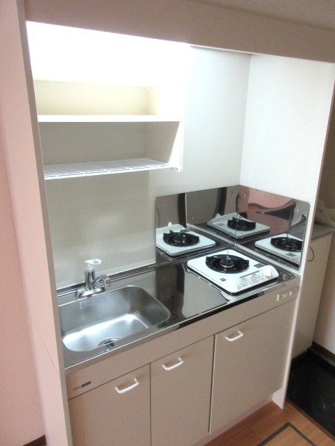 ヴォーンツィンマーシャインのキッチン|★らくらくお料理ガスキッチン★