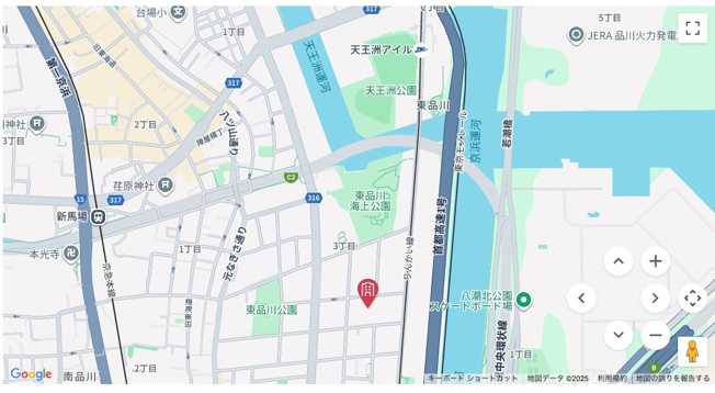 【地図】 | ★仲介手数料無料★コートハウス東品川(ペット飼育可能・リノベーション）