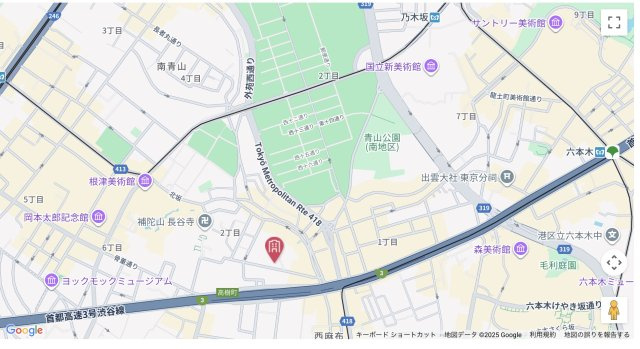 【地図】 | ★仲介手数料無料★秀和麻布笄町レジデンス（西麻布に建つヴィンテージ　SOHO利用可能）