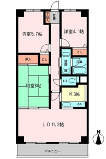 【間取り】 | ラトゥール戸田