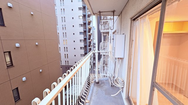 ★仲介手数料無料★マンション仙台坂カトレア（リフォーム完了　再開発大井町トラックスが完成して住みやすくなる街）のバルコニー