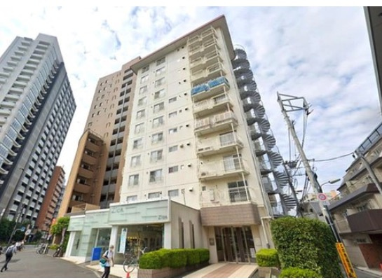 【外観】 | ★仲介手数料無料★マンション仙台坂カトレア（リフォーム工事中　再開発大井町トラックスが完成して住みやすくなる街）