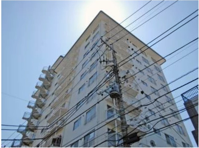 【外観】 | ★仲介手数料無料★マンション仙台坂カトレア（リフォーム工事中　再開発大井町トラックスが完成して住みやすくなる街）