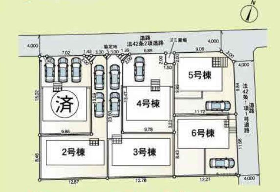 愛川町中津新築戸建て　第132-5号棟の区画図|区画図「愛川町中津新築戸建て」