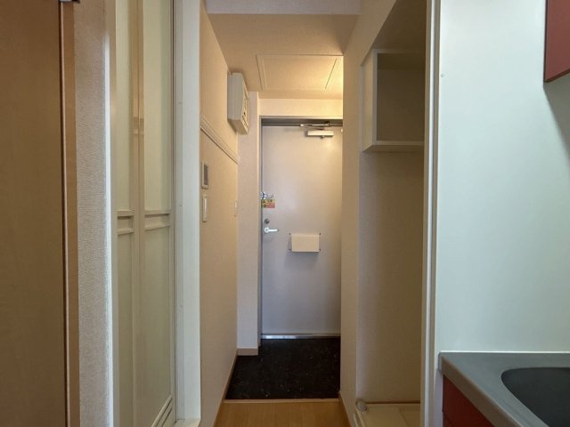 レオパレスパタータⅢの玄関