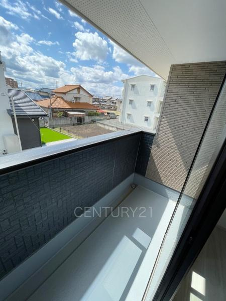 前橋市前箱田町1期 1号棟のバルコニー|天井付きバルコニー