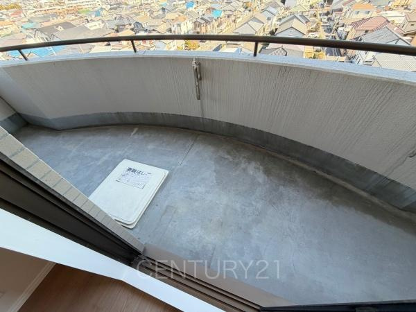 ベルヴィル高崎中居町のバルコニー