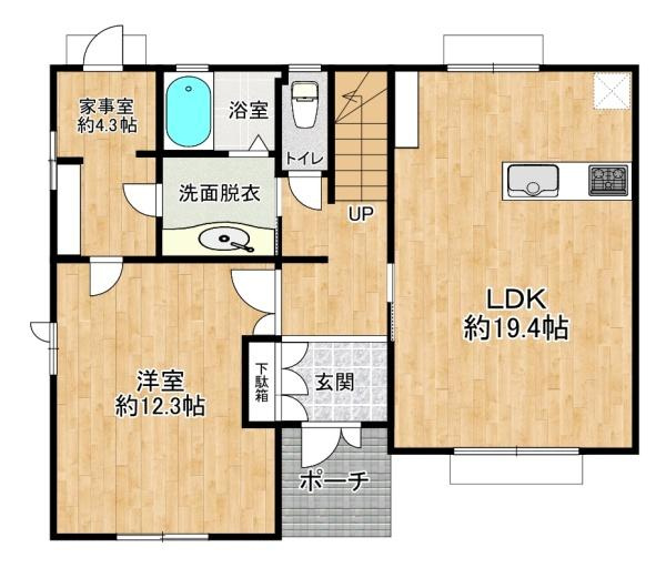 【間取り】 | 垂水区学が丘4丁目　中古戸建