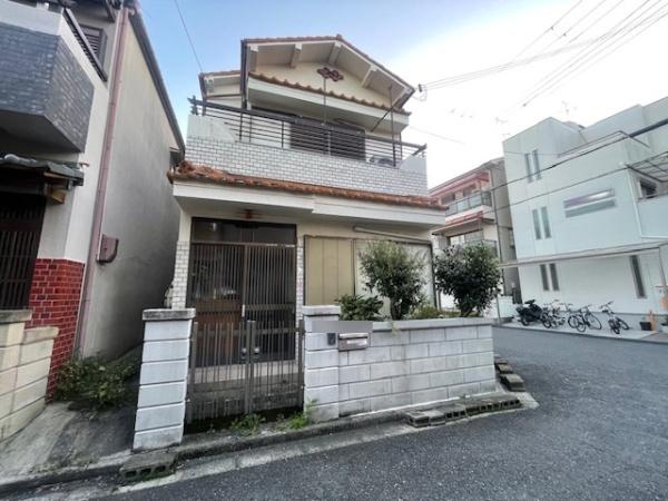 【前面道路含む現地写真】 | 門真市岸和田3丁目　建築条件無し売土地