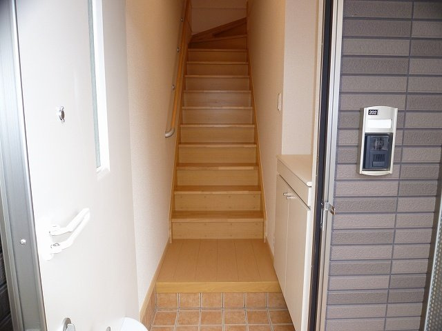 セトル・アンソレイユ　Ｂの玄関|ゆったりとした玄関です