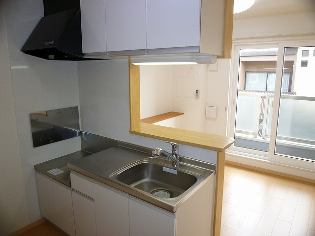 セトル・アンソレイユ　Ｂのキッチン|キッチンです