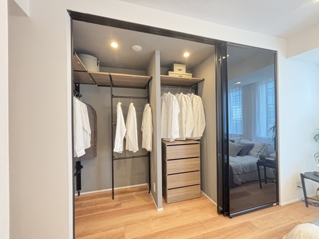 コートレジデントタワーの収納