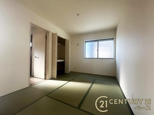 リーブルガーデン大豆越 ４号棟 ／新築一戸建の和室|■ほっこり落ち着ける和室！客間としてもご利用いただけます！■