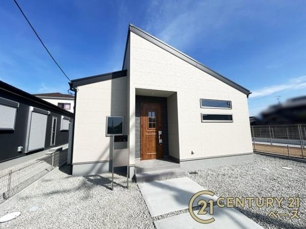 リーブルガーデン大豆越 ５号棟 ／新築一戸建の外観|■耐震等級３の地震に強い安心の邸宅！雨で汚れを洗い流してくれるセルフクリーニング機能付き外壁！お気軽にお問い合わせください！■