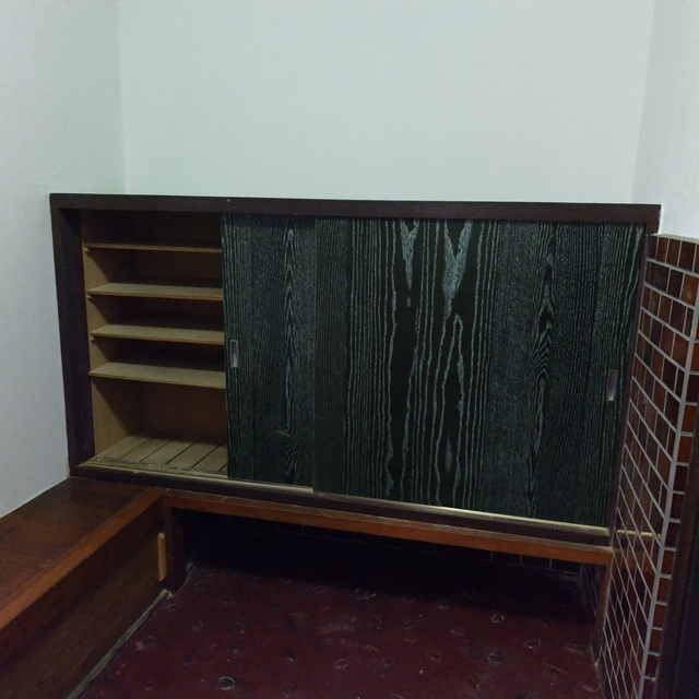 大垣市久瀬川町貸家の収納