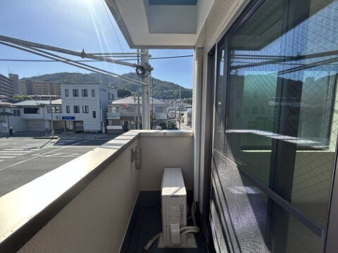 レヴァンテ宝塚のバルコニー