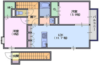 【間取り】 | サンメゾン