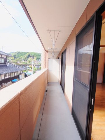 グリーン・コートのバルコニー