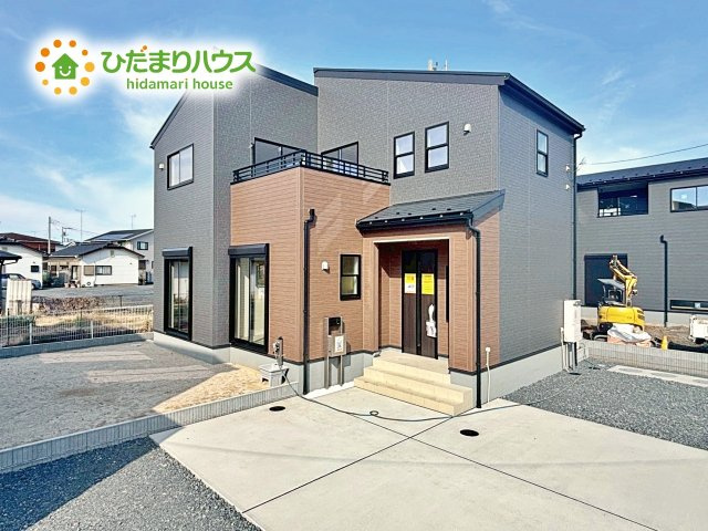 【外観】 | ひたちなか市稲田10期　新築戸建　4号棟 | 平日・お仕事終わりに少しだけみたい！そんな方も大歓迎です♪お気軽にお問合せください