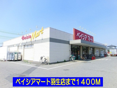 【周辺】 | サンリットＢ | ベイシアマート羽生まで1400m