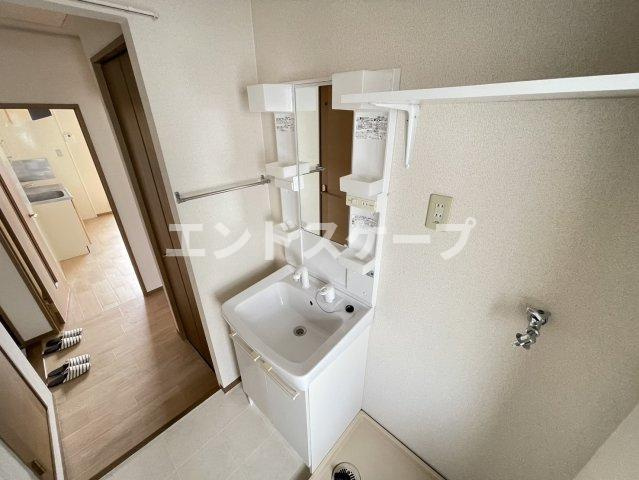 オリゾン　Aの洗面所|高崎、前橋エリアのお部屋探しはエンドスケープまで！お客様の理想お聞かせ下さい♪