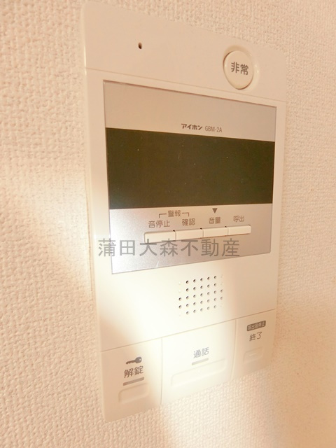 日神パレステージ大森第2の設備|モニター付きインターフォン