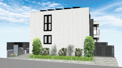 【外観パース】 | シャンベール若宮 | シャンベール若宮　外観パース