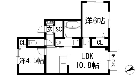 【間取り】