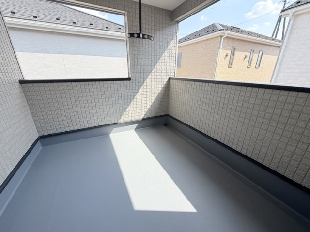 広丘竪石第4　7号棟のバルコニー