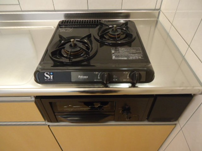 【キッチン】 | サニーヴィレッジ | ガスコンロ