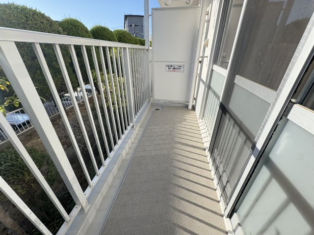 垂水高丸住宅１号棟のバルコニー