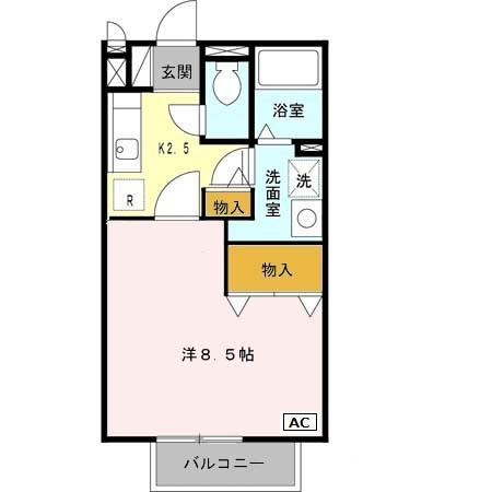 フローラ山の下の間取り