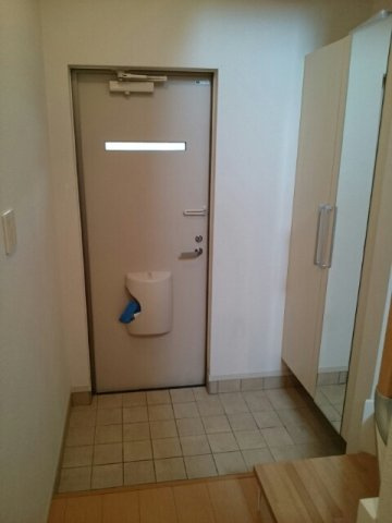 エスポワールＤの玄関