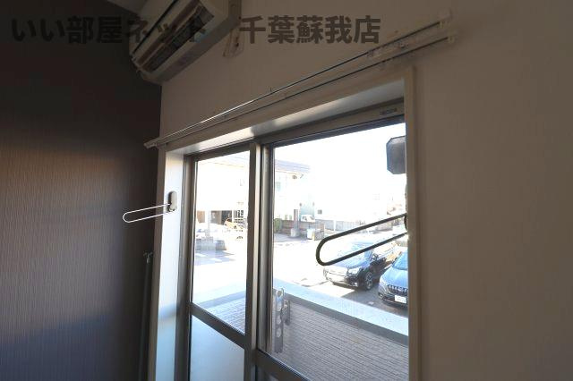 ゼウスの内装|室内物干