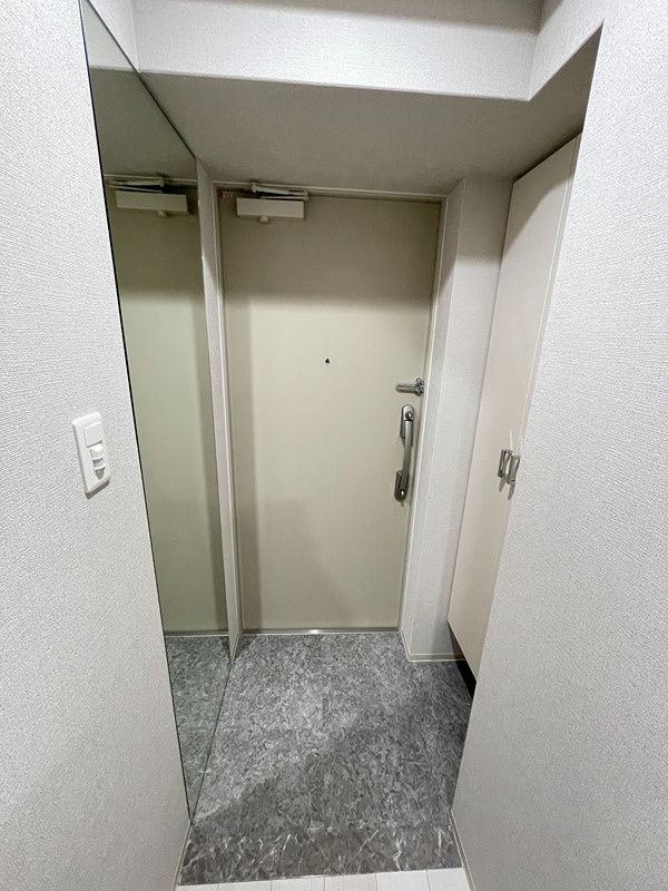 セイワパレス真田山公園南の玄関