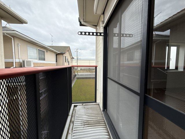 ディアス三木Ｂ棟のバルコニー