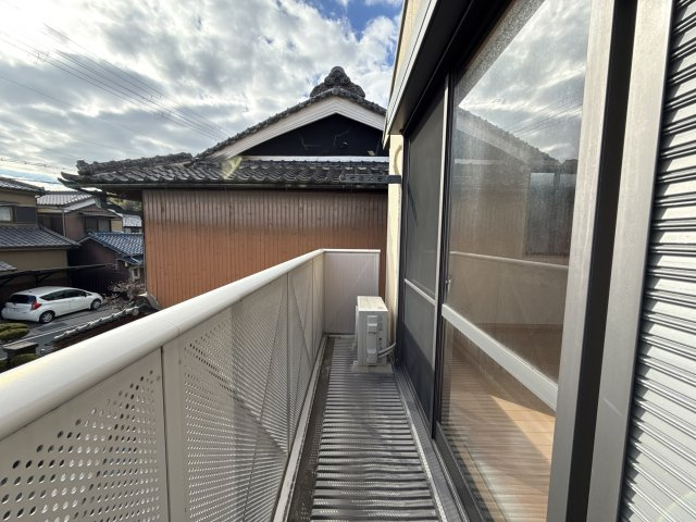フローラル白浜Ⅱのバルコニー