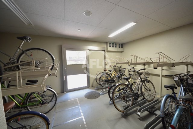 セイワパレス夕陽丘のその他共用部分|セイワパレス夕陽丘　駐輪場