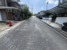 【前面道路含む現地写真】 | 藤原台南町４丁目　売地