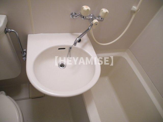 メゾンドMビルの洗面所