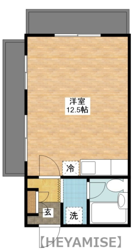 メゾンドMビルの間取り