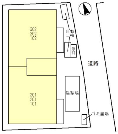 デイジーヒルの区画図