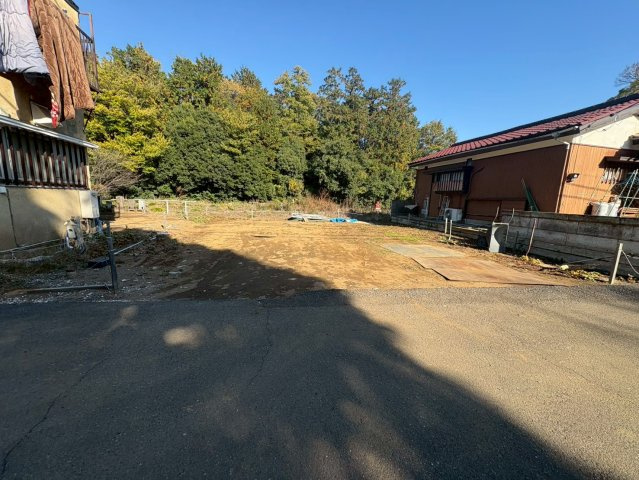 狭山市中新田　建築条件なし売地　「新狭山駅」バス7分　敷地37坪　【堀兼小学区】の外観