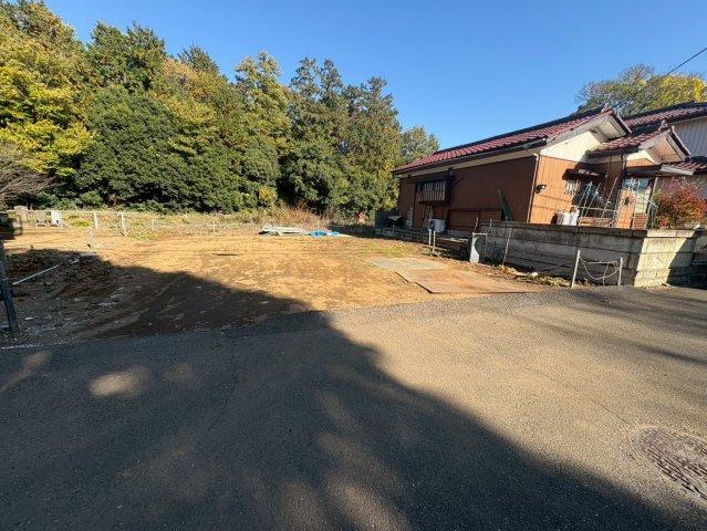 狭山市中新田　建築条件なし売地　「新狭山駅」バス7分　敷地37坪　【堀兼小学区】の外観
