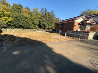 【外観】 | 狭山市中新田　建築条件なし売地　「新狭山駅」バス7分　敷地37坪　【堀兼小学区】